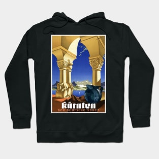 Kärnten Carinthia Austria Vintage Poster 1939 Hoodie